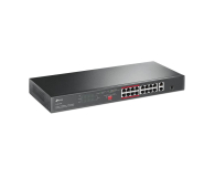 TP-Link 18p TL-SL1218P (16x10/100Mbit PoE+, 2x1000Mbit) - 1063920 - zdjęcie 2